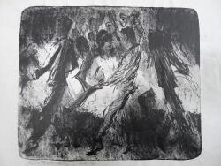 Jan van der Baan<br />Dansers, in zwartwit