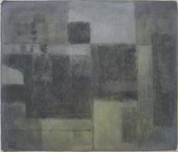 Pieter Compaan<br />Compositie in grijs