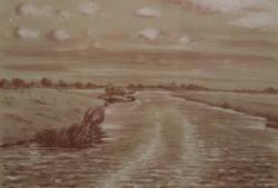 Herman van Wissen<br />Reitdiep bij Wierumerschouw