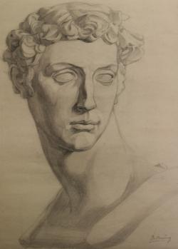 Berend Hoving<br />Antiek mannenkop