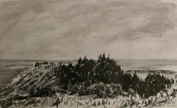 Andries Groen<br />Eindpunt van West-Terschelling