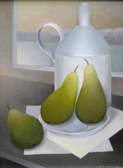 Chris ten Bruggen Kate<br />Stilleven met drie peren