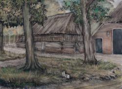 Berend Hoving<br />Boerderij en schuur van Alof Hoving in Meppen