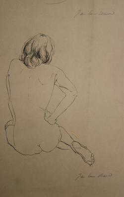 Jan ten Have<br />Twee naakte zittende vrouwen