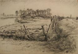 Jan ten Have<br />Landschap tussen dijk en sloot