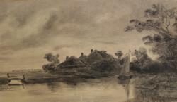 Andries Groen<br />Boerenhoeve aan meertje