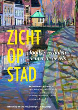 Affiche Zicht op stad