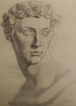 Berend Hoving<br />Antiek mannenkop