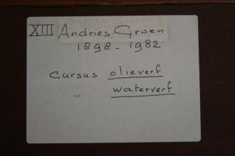 Andries Groen<br />Cursus olieverf en waterverf