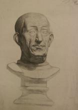 Cornelis Pieter de Wit<br />Mannenkop uit de Oudheid