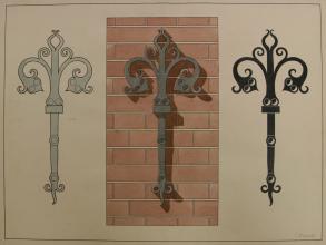 Cornelis Pieter de Wit<br />Metalen muurankers