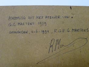 George Martens<br />Boslandschap met water